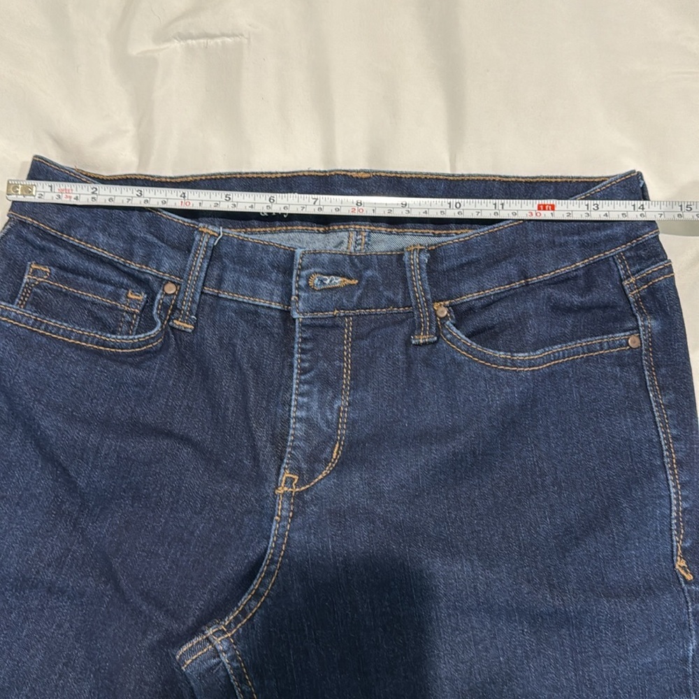 Crown & Ivy Straight Leg Dark Denim Jeans Size 6R - Picture 6 of 8